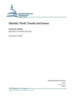 Identity Theft: Trends and Issues