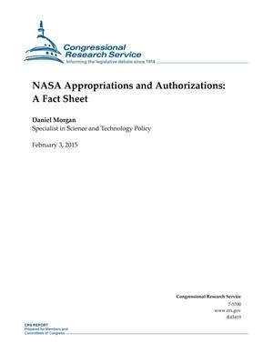 NASA Appropriations and Authorizations: A Fact Sheet