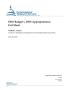 Primary view of DHS Budget v. DHS Appropriations: Fact Sheet