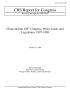 Report: China and the 105th Congress: Policy Issues and Legislation, 1997-1998