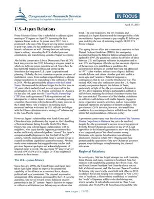 U.S.-Japan Relations