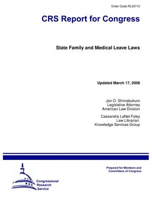 State Family and Medical Leave Laws
