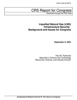 Liquefied Natural Gas (LNG) Infrastructure Security: Background and Issues for Congress