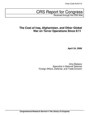 The Cost of Iraq, Afghanistan, and Other Global War on Terror Operations Since 9/11