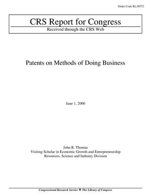 Patents on Methods of Doing Business