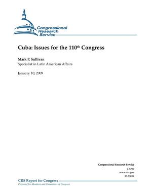 Cuba: Issues for the 110th Congress