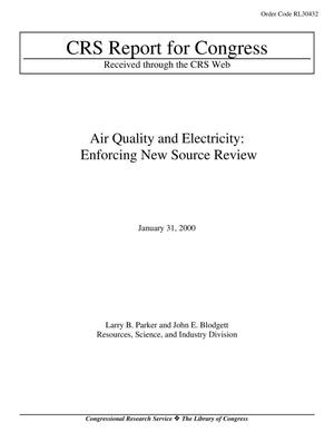 Air Quality and Electricity: Enforcing New source Review