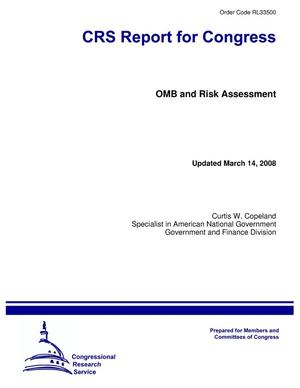 OMB and Risk Assessment