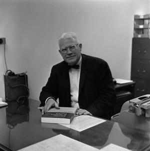 [Dr. J. L. Carrico at his desk, 5]