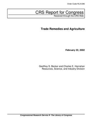 Trade Remedies and Agriculture