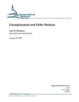 Unemployment and Older Workers