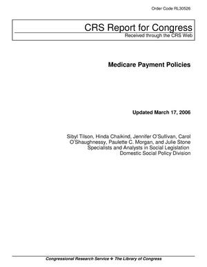 Medicare Payment Policies