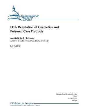 FDA Regulation of Cosmetics and Personal Care Products