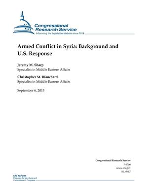 Armed Conflict in Syria: Background and U.S. Response