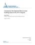Primary view of Community Development Block Grants: Funding Issues in the 113th Congress