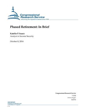 Phased Retirement: In Brief