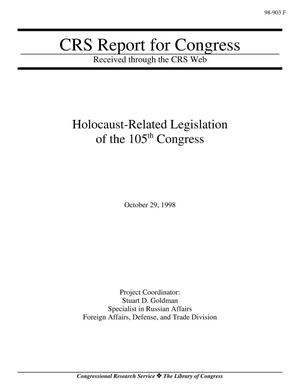 Holocaust-Related Legislation of the 105th Congress