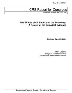 The Effects of Oil Shocks on the Economy: A Review of the Empirical Evidence