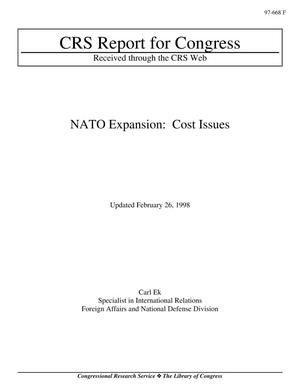 NATO Expansion: Cost Issues