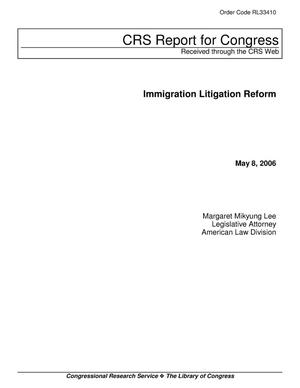 Immigration Litigation Reform
