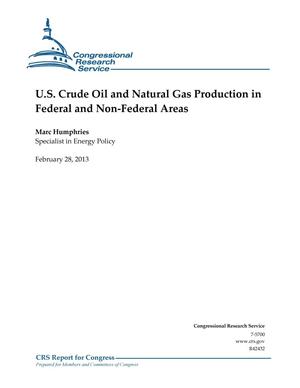 U.S. Crude Oil and Natural Gas Production in Federal and Non-Federal Areas