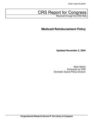 Medicaid Reimbursement Policy