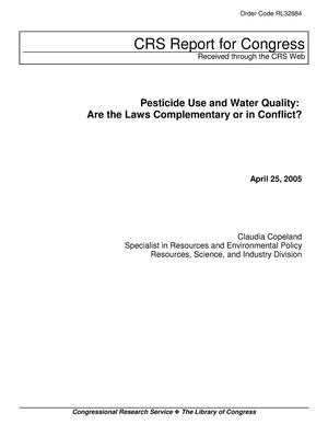 Pesticide Use and Water Quality: Are the Laws Complementary or in Conflict?