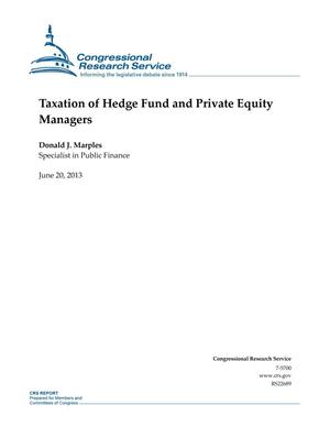 Primary view of object titled 'Taxation of Hedge Fund and Private Equity Managers'.