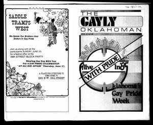 The Gayly Oklahoman (Oklahoma City, Okla.), Vol. 3, No. 6, Ed. 1 Saturday, June 1, 1985