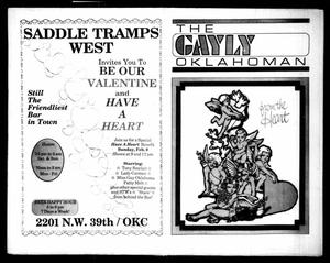 The Gayly Oklahoman (Oklahoma City, Okla.), Vol. 5, No. 2, Ed. 1 Sunday, February 1, 1987