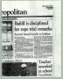 Clipping: [News Paper Clip: Bailiff is Disciplined for Rape Trial Remark]