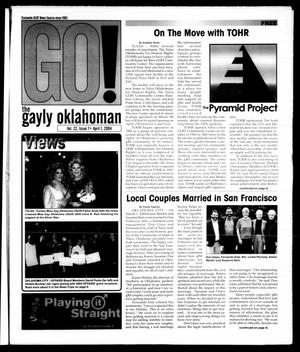 The Gayly Oklahoman (Oklahoma City, Okla.), Vol. 22, No. 7, Ed. 1 Thursday, April 1, 2004