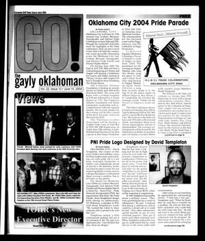 Primary view of object titled 'The Gayly Oklahoman (Oklahoma City, Okla.), Vol. 22, No. 12, Ed. 1 Tuesday, June 15, 2004'.