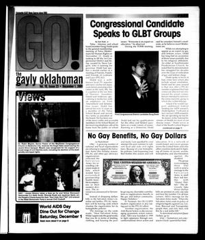 The Gayly Oklahoman (Oklahoma City, Okla.), Vol. 19, No. 23, Ed. 1 Saturday, December 1, 2001