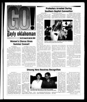 The Gayly Oklahoman (Oklahoma City, Okla.), Vol. 19, No. 13, Ed. 1 Sunday, July 1, 2001