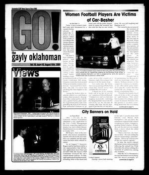 Primary view of object titled 'The Gayly Oklahoman (Oklahoma City, Okla.), Vol. 19, No. 16, Ed. 1 Wednesday, August 15, 2001'.