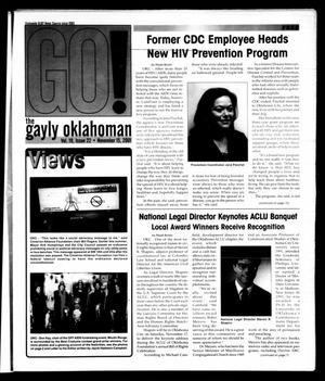The Gayly Oklahoman (Oklahoma City, Okla.), Vol. 19, No. 22, Ed. 1 Thursday, November 15, 2001