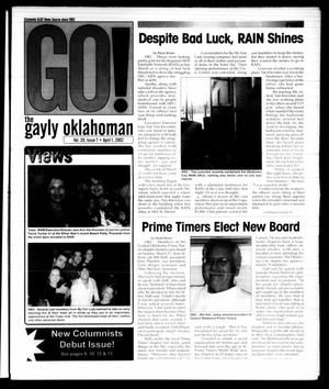 The Gayly Oklahoman (Oklahoma City, Okla.), Vol. 20, No. 7, Ed. 1 Monday, April 1, 2002