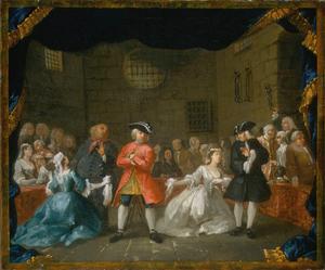 Primary view of object titled 'A Scene from ''The Beggar's Opera'''.
