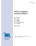 Report: AFIP-3 Irradiation Summary Report