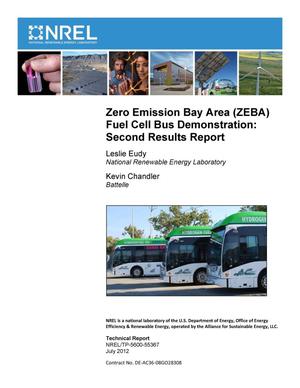 Zero Emission Bay Area (ZEBA) Fuel Cell Bus Demonstration: Second Results Report