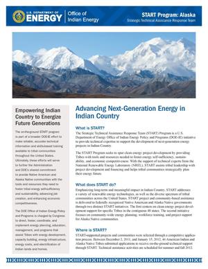Advancing Next-Generation Energy in Indian Country (Fact Sheet)