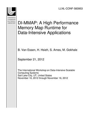DI-MMAP: A High Performance Memory Map Runtime for Data-Intensive Applications