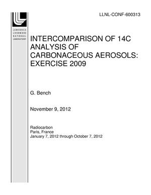 INTERCOMPARISON OF 14C ANALYSIS OF CARBONACEOUS AEROSOLS: EXERCISE 2009