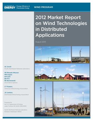 2012 Market Report on U.S. Wind Technologies in Distributed Applications