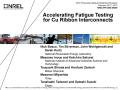Primary view of Accelerating Fatigue Testing for Cu Ribbon Interconnects