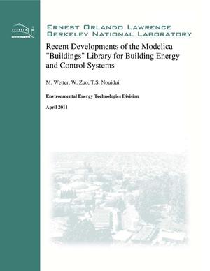 Recent Developments of the Modelica&quot;Buildings&quot; Library for Building Energy and Control Systems