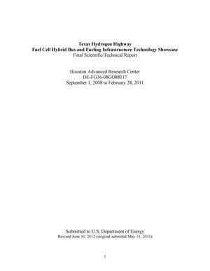 Texas Hydrogen Highway Fuel Cell Hybrid Bus and Fueling Infrastructure Technology Showcase - Final Scientific/Technical Report