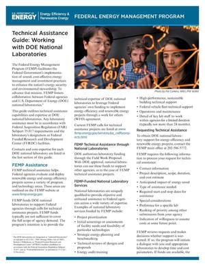 Technical Assistance Guide: Working with DOE National Laboratories (Brochure)