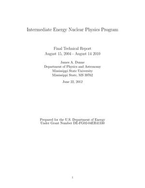 Intermediate Energy Nuclear Physics Program
